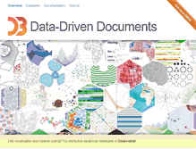 Tablet Screenshot of d3js.org